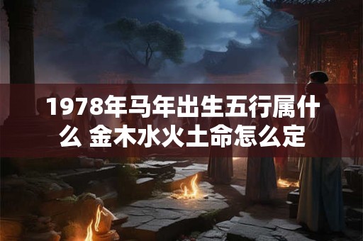 1978年马年出生五行属什么 金木水火土命怎么定