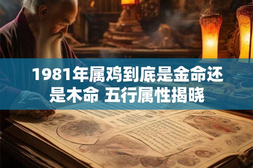 1981年属鸡到底是金命还是木命 五行属性揭晓