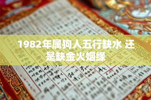 1982年属狗人五行缺水 还是缺金火姻缘