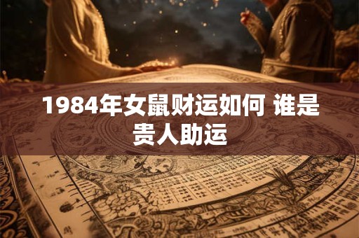 1984年女鼠财运如何 谁是贵人助运