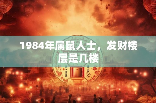 1984年属鼠人士，发财楼层是几楼