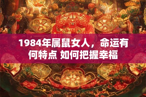 1984年属鼠女人，命运有何特点 如何把握幸福