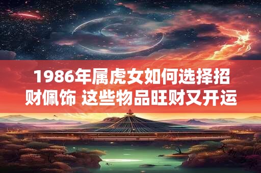 1986年属虎女如何选择招财佩饰 这些物品旺财又开运