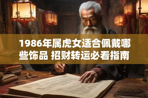 1986年属虎女适合佩戴哪些饰品 招财转运必看指南