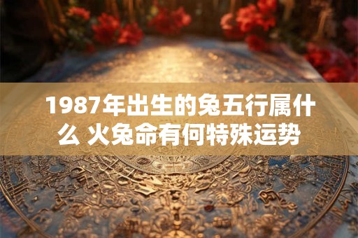 1987年出生的兔五行属什么 火兔命有何特殊运势