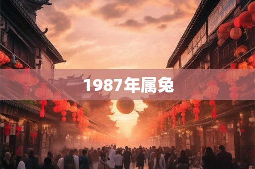 1987年属兔