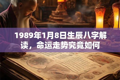 1989年3月9日出生的人命运如何 五行命理解析