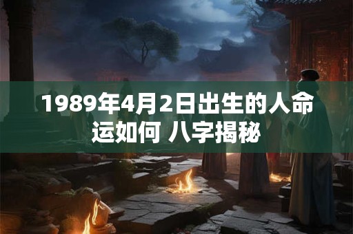 1989年4月2日出生的人命运如何 八字揭秘