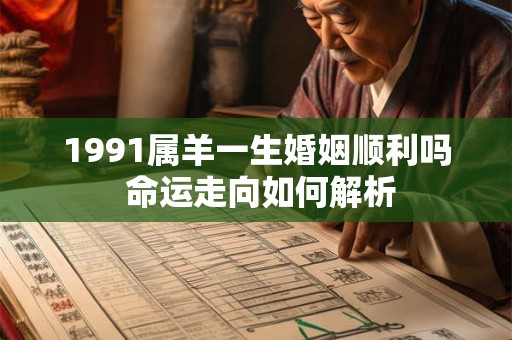 1991属羊一生婚姻顺利吗 命运走向如何解析