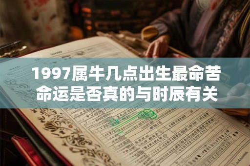 1997属牛几点出生最命苦 命运是否真的与时辰有关