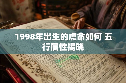 1998年出生的虎命如何 五行属性揭晓