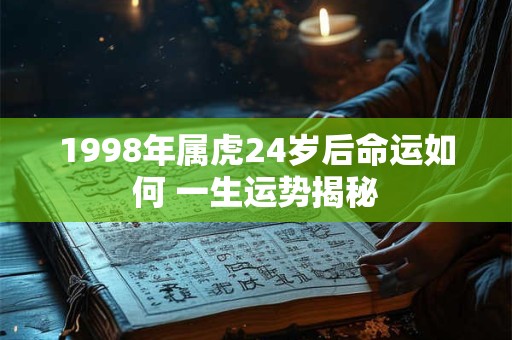 1998年属虎24岁后命运如何 一生运势揭秘