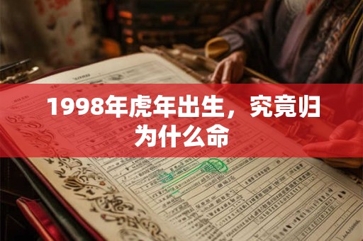 1998年虎年出生，究竟归为什么命