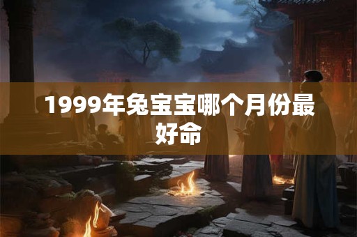 1999年兔宝宝哪个月份最好命