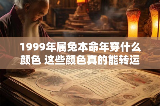 1999年属兔本命年能否平安度过 注意事项有哪些
