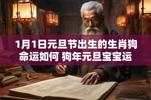 1月1日元旦节出生的生肖狗命运如何 狗年元旦宝宝运势大揭秘