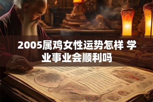 2005属鸡女性运势怎样 学业事业会顺利吗