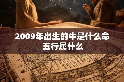 2009年出生的牛是什么命 五行属什么
