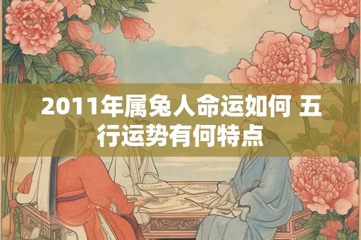 2011年属兔人命运如何 五行运势有何特点