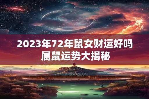 2023年78年属马女财运旺吗 投资需谨慎吗