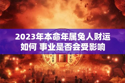 2023年本命年属兔人财运如何 事业是否会受影响