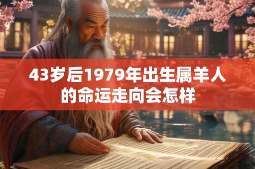 43岁后1979年出生属羊人的命运走向会怎样