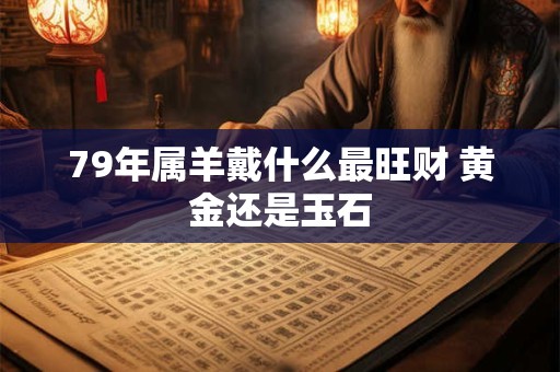 79年属羊戴什么最旺财 黄金还是玉石