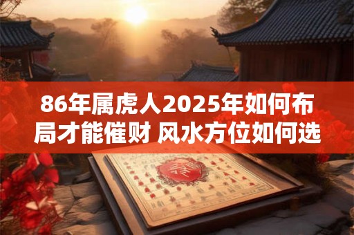 86年属虎人2025年如何布局才能催财 风水方位如何选