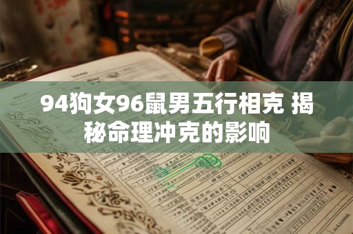 95属猪女命中注定的真命天子是谁