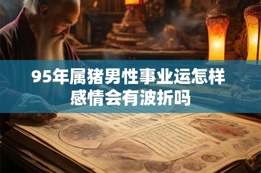 95年属猪男性事业运怎样 感情会有波折吗