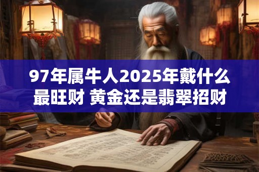 97年属牛男性婚姻运势如何 命运好坏怎么看