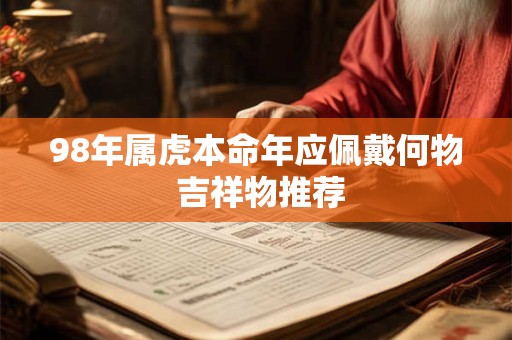 98年属虎本命年应佩戴何物 吉祥物推荐