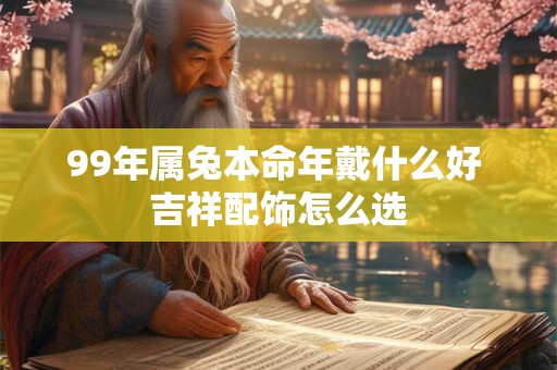 99年属兔女性格温柔=旺夫 民间说法靠谱吗