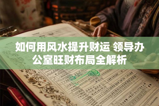 如何用风水提升财运 领导办公室旺财布局全解析