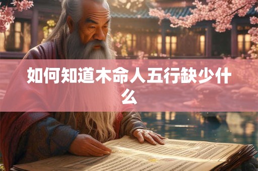 如何知道木命人五行缺少什么