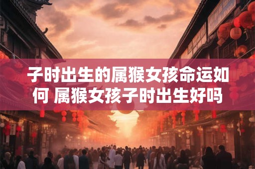 详细阅读:子时出生的属猴女孩命运如何 属猴女孩子时出生好吗 子时出生的属猴女孩命运如何 属猴女孩子时出生好吗