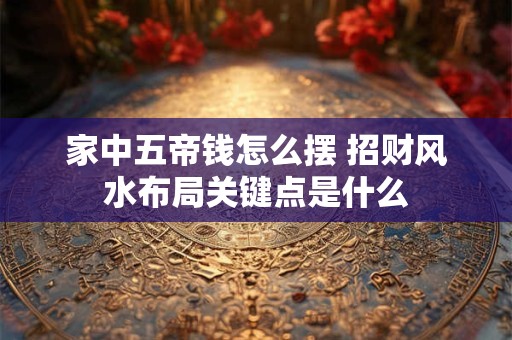 家中五帝钱怎么摆 招财风水布局关键点是什么