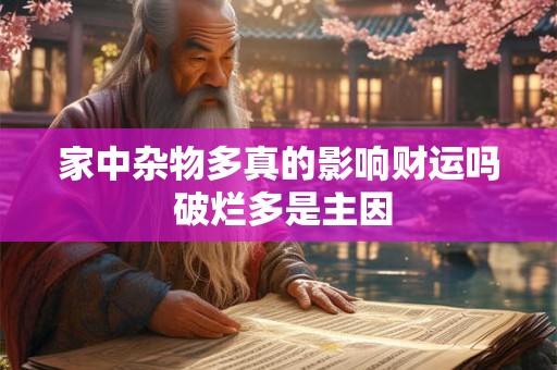 家中杂物多真的影响财运吗 破烂多是主因