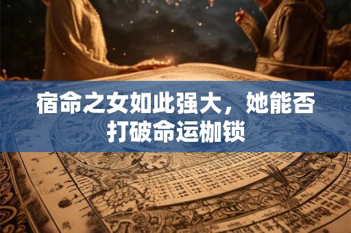 宿命之女如此强大，她能否打破命运枷锁