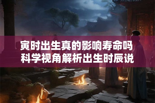 寅时出生真的影响寿命吗 科学视角解析出生时辰说