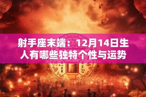 射手座末端：12月14日生人有哪些独特个性与运势