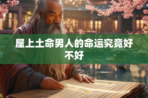 屋上土命男人的命运究竟好不好