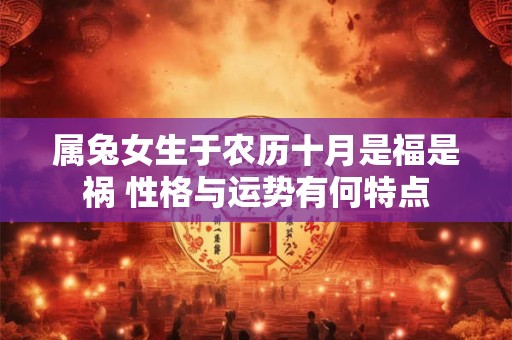 属兔女生于农历十月是福是祸 性格与运势有何特点