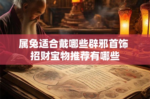 详细阅读:属兔适合戴哪些辟邪首饰 招财宝物推荐有哪些 属兔适合戴哪些辟邪首饰 招财宝物推荐有哪些