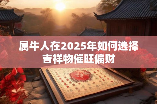 属牛人在2025年财运怎样 正财还是偏财更佳