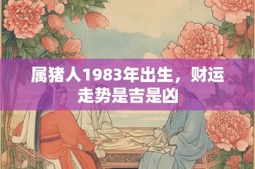 属猪人2025年财运旺吗 哪些月份需谨慎理财