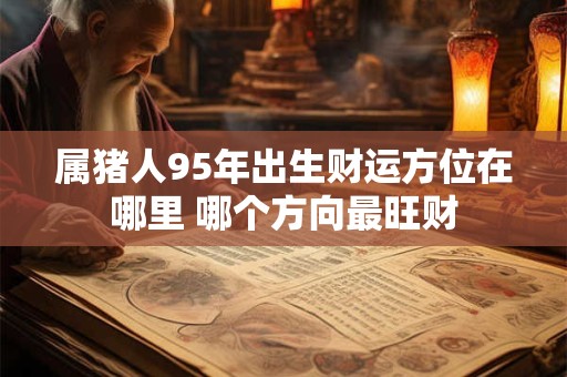 属猪人95年出生财运方位在哪里 哪个方向最旺财