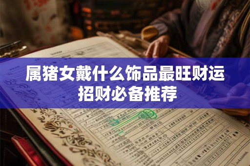 属猪女2025年健康如何 财源是否稳定