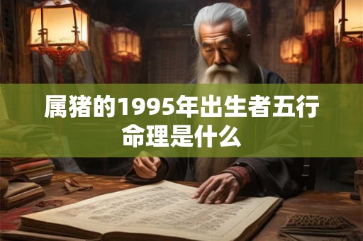 属猪的1995年出生者五行命理是什么