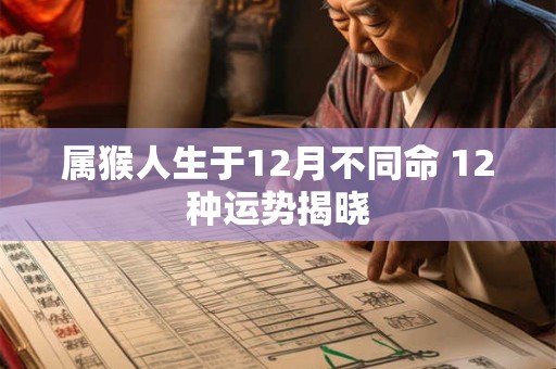 属猴人注意 2025年运气与财运能否双丰收
